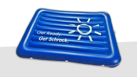 Luftmatratze gewinnen Schrack Technik Aktion