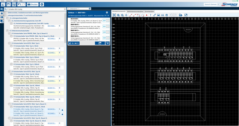 Screenshot Schrack Design