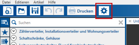 Sreenshot Logo Einfügen Schrack Design
